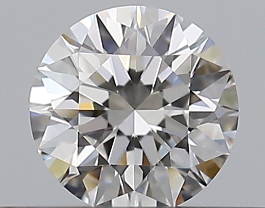 0.33 CaratF-VVS1 EX Cut Round Diamond