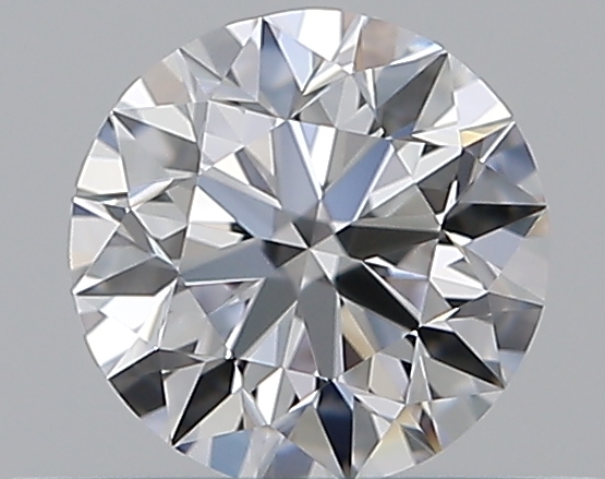 0.38 CaratD-VVS1 EX Cut Round Diamond