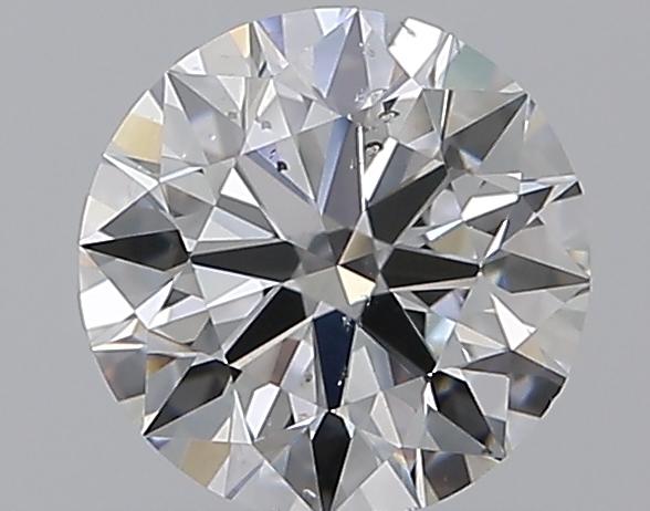 0.83 CaratE-SI2 EX Cut Round Diamond