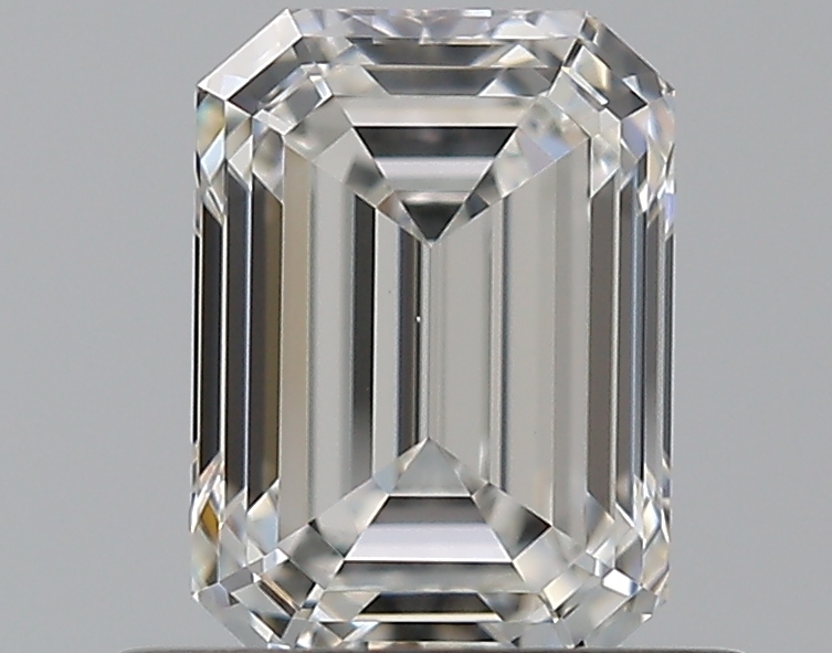 0.73 CaratF-VS1 - Cut Emerald Diamond