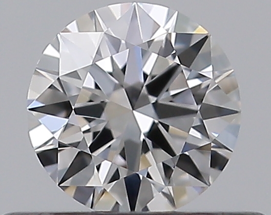 0.33 CaratD-VVS2 EX Cut Round Diamond