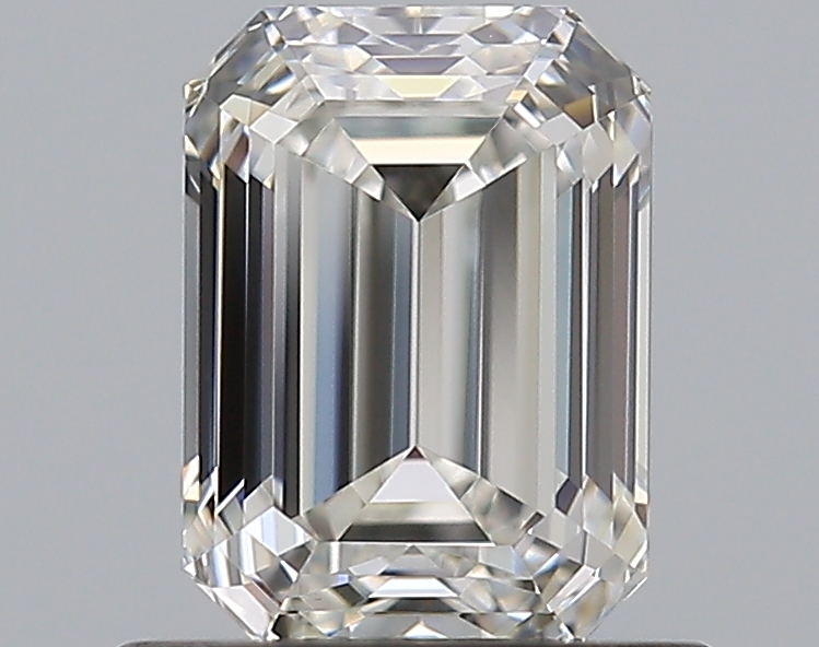 0.9 CaratH-VS1 - Cut Emerald Diamond