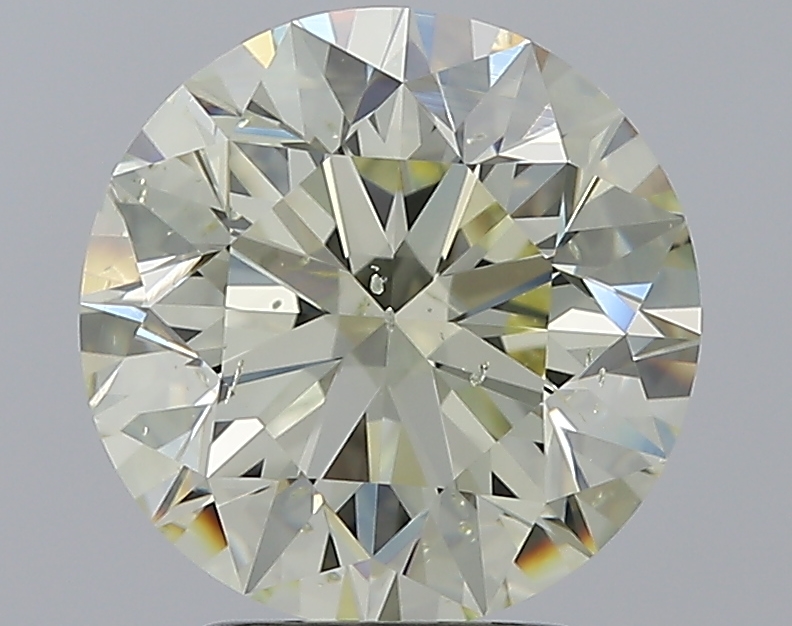 3.01 CaratQ-R-SI2 EX Cut Round Diamond
