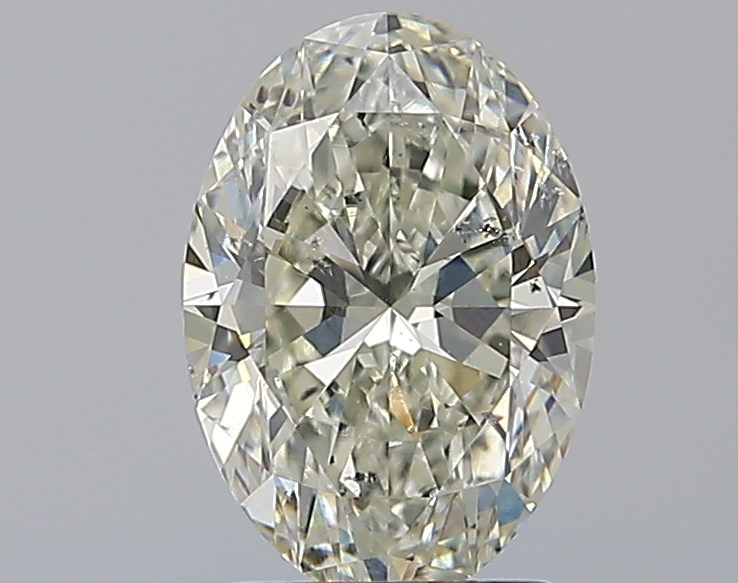 2.01 CaratJ-SI1 - Cut Oval Diamond