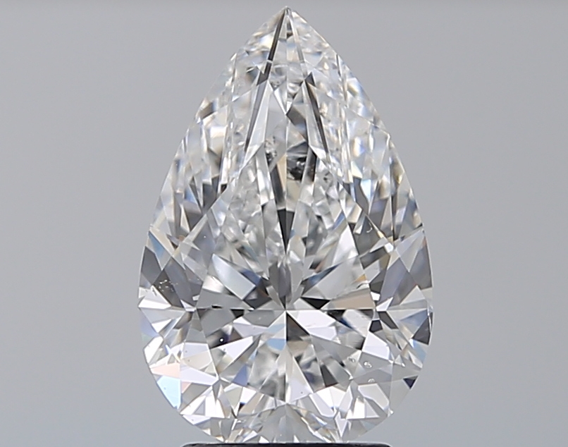 3 CaratD-SI1 - Cut Pear Diamond