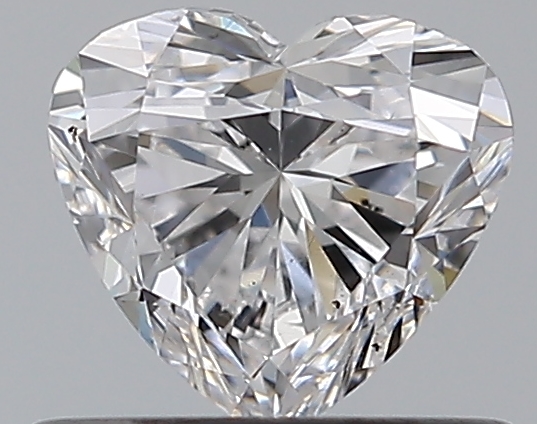 0.5 CaratD-SI1 - Cut Heart Diamond