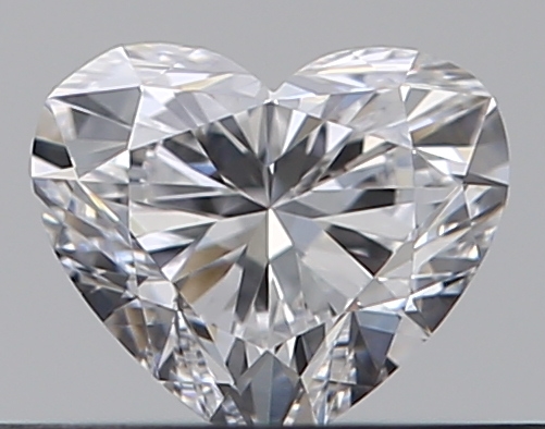 0.33 CaratD-VVS2 - Cut Heart Diamond