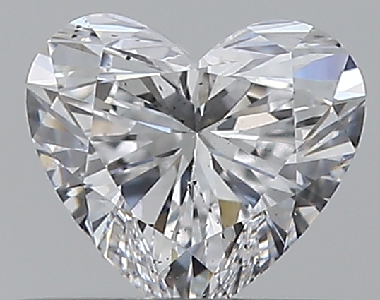 0.37 CaratD-SI1 - Cut Heart Diamond