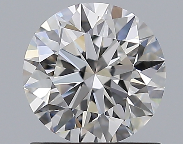 1 CaratF-VVS2 EX Cut Round Diamond