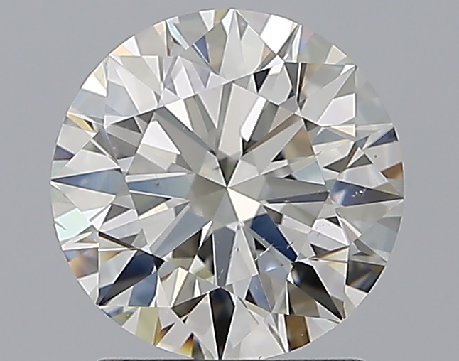 1.79 CaratJ-VS2 EX Cut Round Diamond