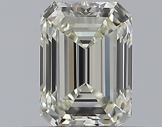 0.59 CaratK-IF - Cut Emerald Diamond
