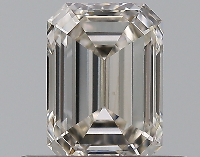 0.53 CaratJ-VS1 - Cut Emerald Diamond