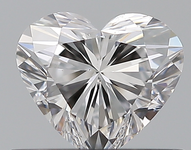 0.51 CaratD-SI1 - Cut Heart Diamond