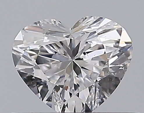 0.33 CaratD-SI1 - Cut Heart Diamond