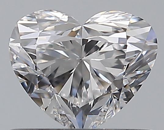 0.5 CaratD-SI1 - Cut Heart Diamond