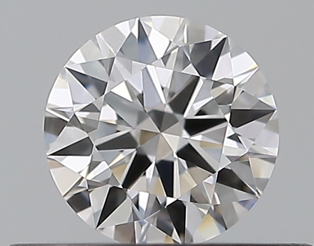 0.33 CaratD-VVS2 EX Cut Round Diamond