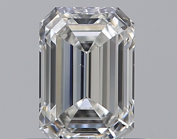 0.55 CaratH-VS2 - Cut Emerald Diamond