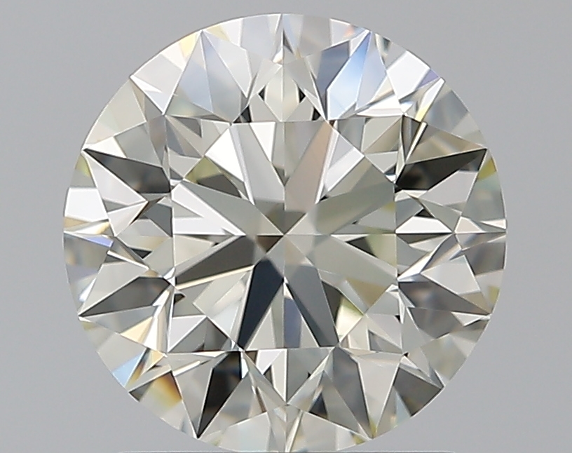 1.7 CaratL-VS1 EX Cut Round Diamond