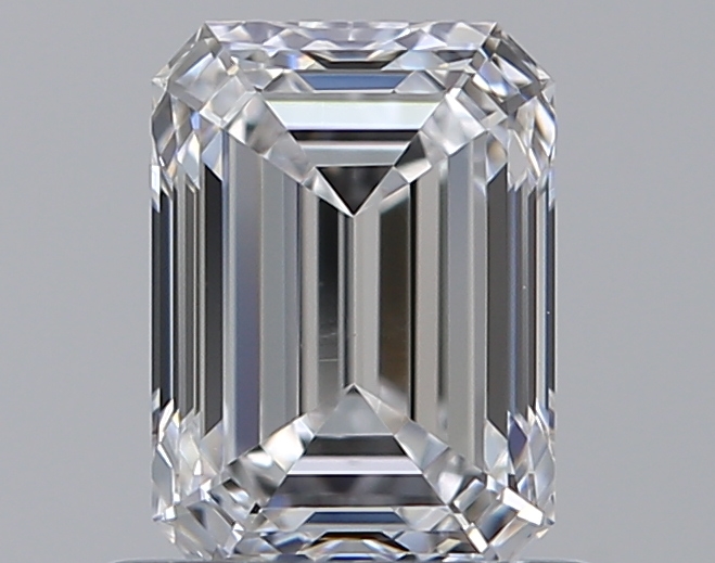 0.8 CaratD-VS1 - Cut Emerald Diamond