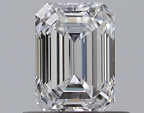 0.59 CaratD-VS2 - Cut Emerald Diamond
