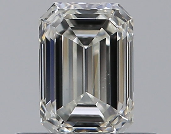 0.43 CaratI-VS1 - Cut Emerald Diamond