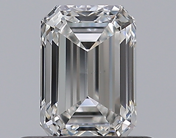 0.58 CaratF-VS1 - Cut Emerald Diamond
