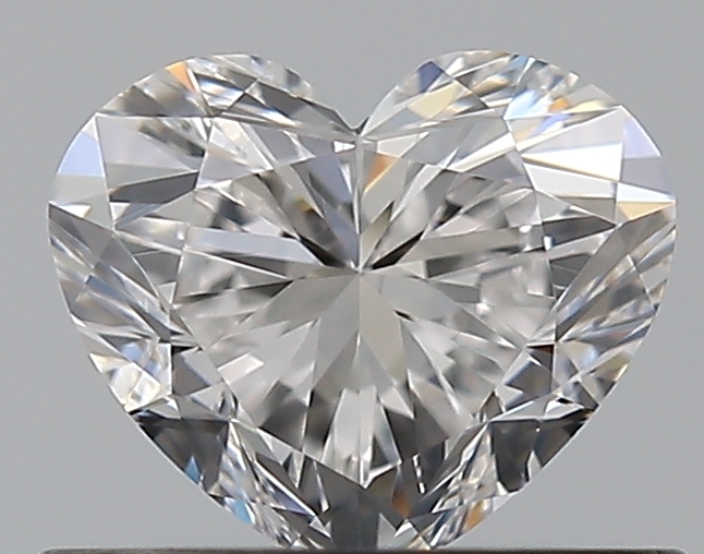 0.53 CaratD-VVS2 - Cut Heart Diamond