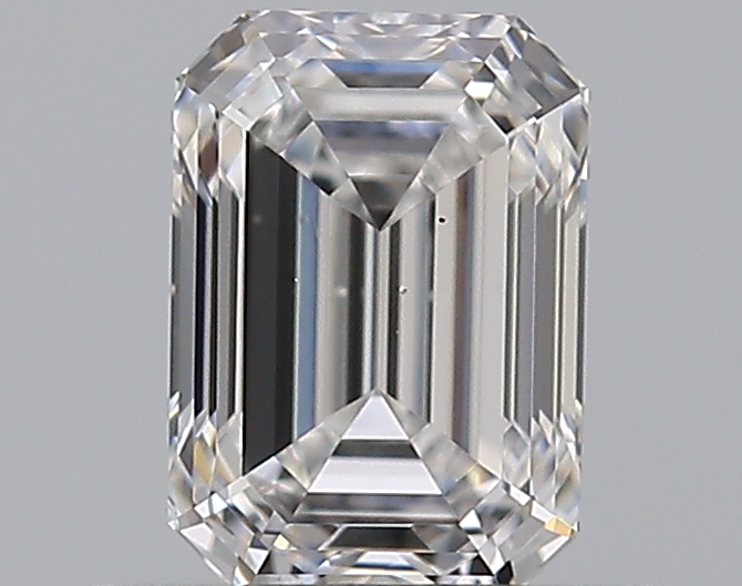 0.59 CaratD-VS2 - Cut Emerald Diamond
