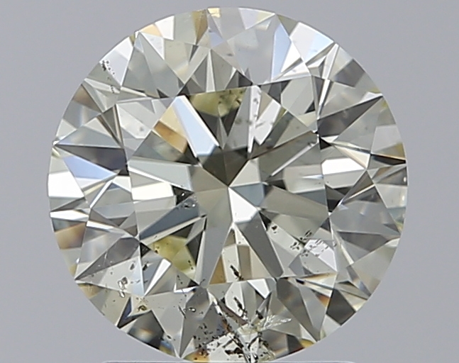 2 CaratN-SI2 EX Cut Round Diamond