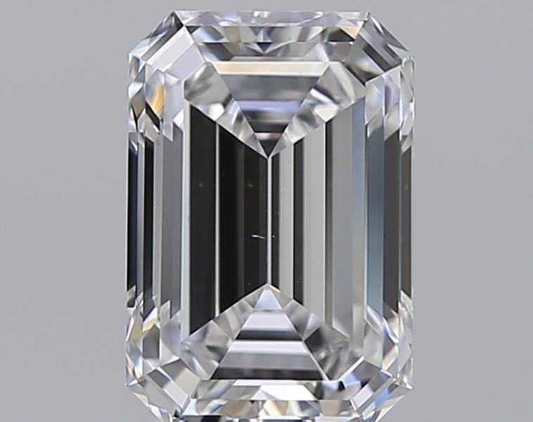 2 CaratE-VS2 - Cut Emerald Diamond