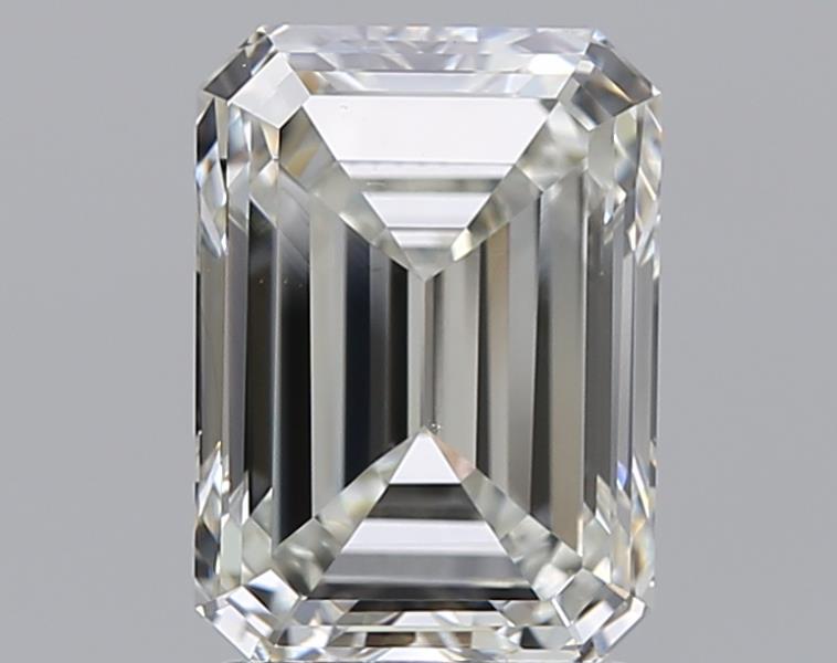 2 CaratJ-VS2 - Cut Emerald Diamond