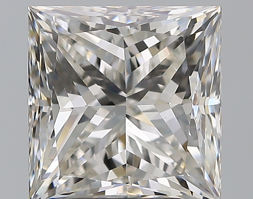 3 CaratJ-VS2 - Cut Princess Diamond