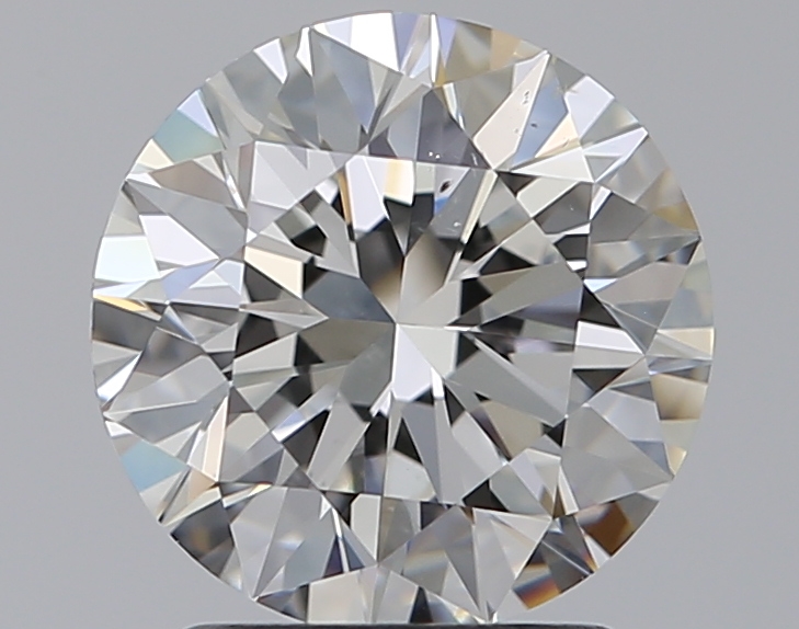 2.01 CaratH-VS2 EX Cut Round Diamond