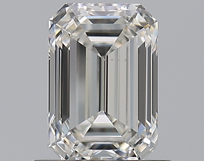 0.9 CaratH-VS2 - Cut Emerald Diamond