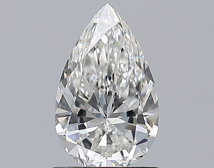 1 CaratG-VVS1 - Cut Pear Diamond
