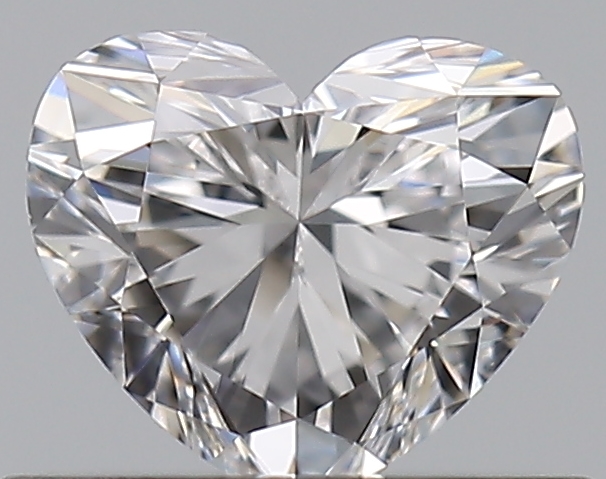 0.49 CaratD-VVS2 - Cut Heart Diamond