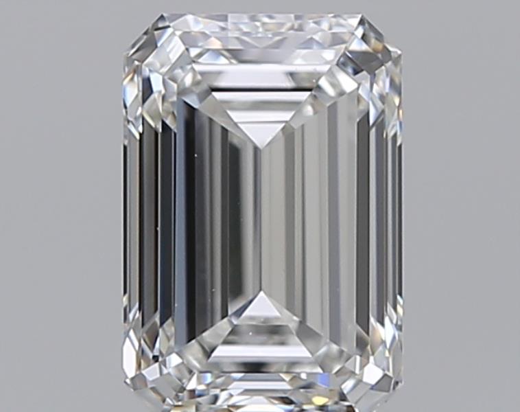 1.2 CaratG-VVS2 - Cut Emerald Diamond