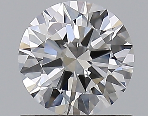 0.72 CaratE-VS2 EX Cut Round Diamond