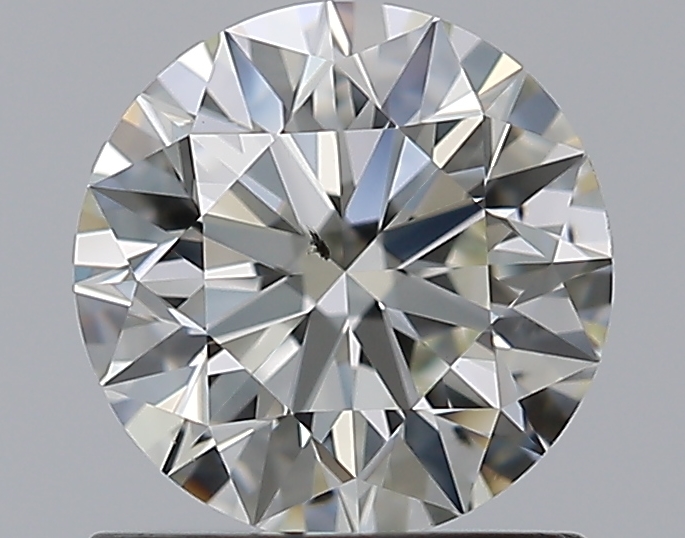 1 CaratJ-SI1 EX Cut Round Diamond