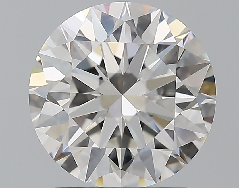 2.01 CaratG-VVS1 EX Cut Round Diamond
