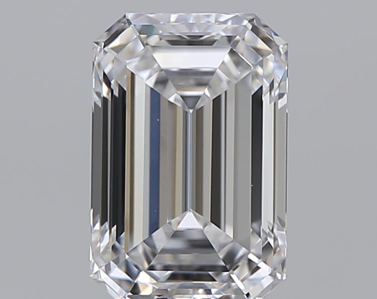 1.5 CaratD-VVS1 - Cut Emerald Diamond