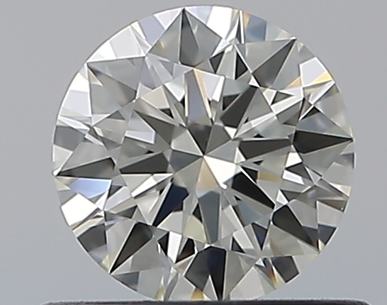 0.56 CaratK-VVS1 EX Cut Round Diamond