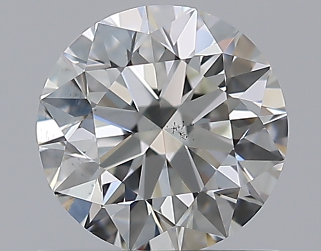 0.81 CaratI-SI1 EX Cut Round Diamond