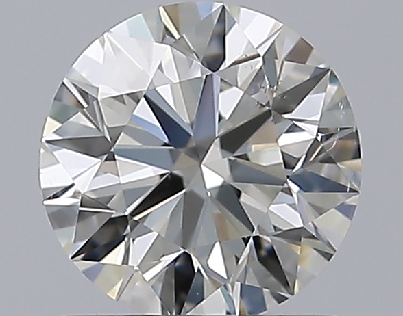 0.85 CaratJ-SI1 EX Cut Round Diamond