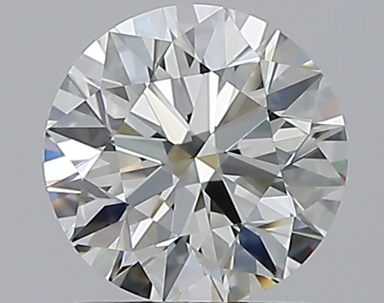 0.96 CaratJ-VVS2 EX Cut Round Diamond