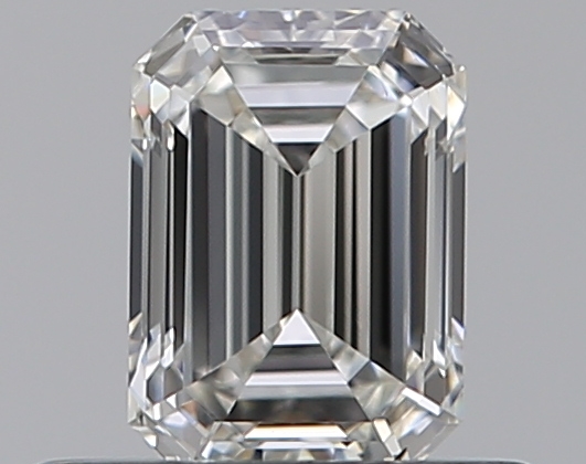 0.4 CaratH-VS2 - Cut Emerald Diamond