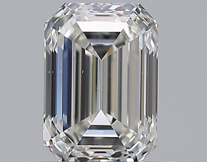 0.75 CaratI-VS1 - Cut Emerald Diamond