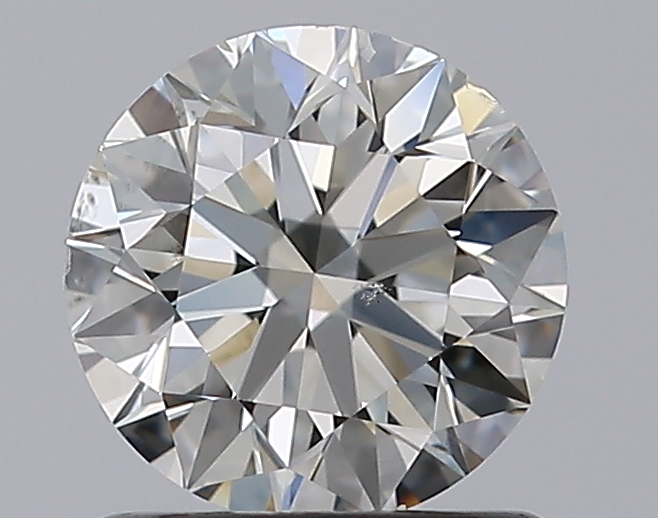 0.9 CaratJ-SI1 EX Cut Round Diamond