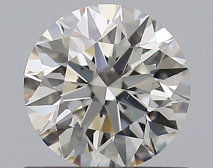 0.76 CaratI-VS1 EX Cut Round Diamond