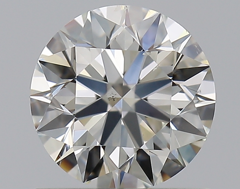 0.86 CaratJ-SI1 EX Cut Round Diamond